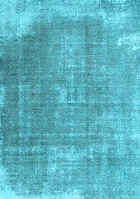 Abstract Light Blue Contemporary Rug, con2645lblu