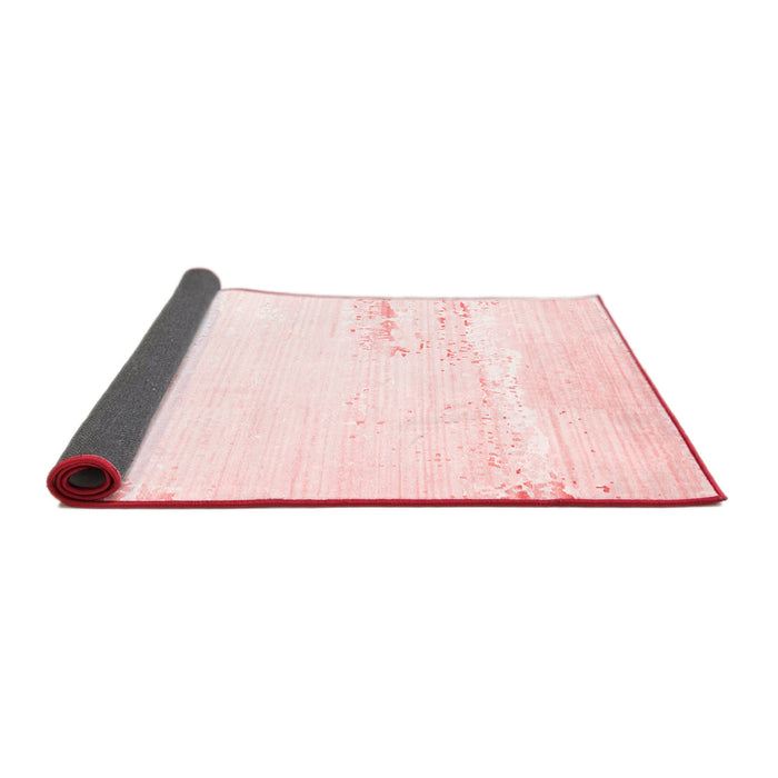 Solid Red Modern Area Rugs