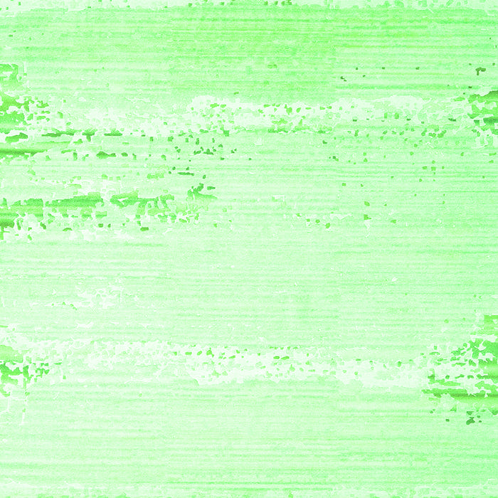 Serging Thickness of Solid Green Modern Rug, con2646grn