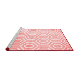 Contemporary Red Washable Rugs
