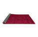 Sideview of Abstract Pink Contemporary Rug, con2648pnk