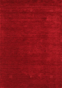 Abstract Red Contemporary Rug, con2648red