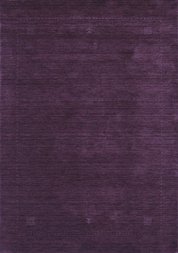Abstract Blue Contemporary Rug, con2648blu
