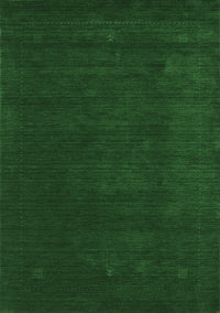 Abstract Emerald Green Contemporary Rug, con2648emgrn