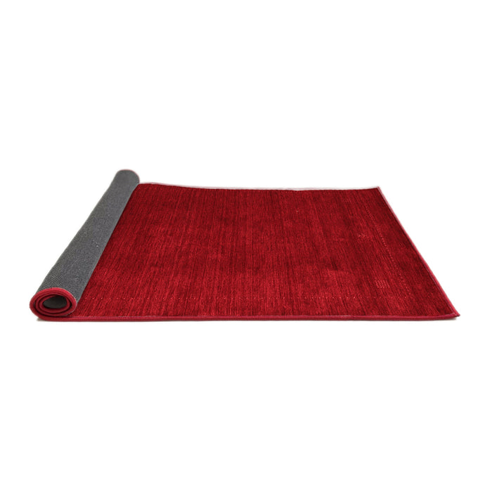 Abstract Red Contemporary Area Rugs