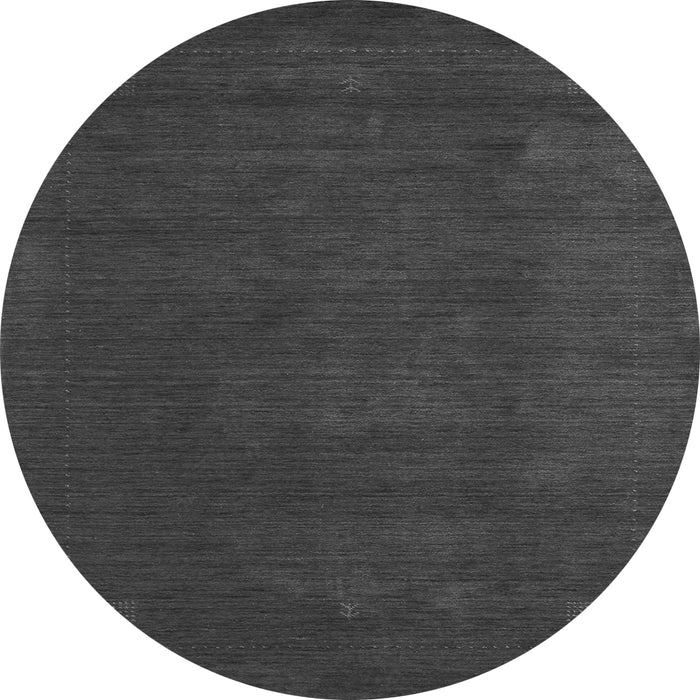 Square Abstract Gray Contemporary Rug, con2648gry
