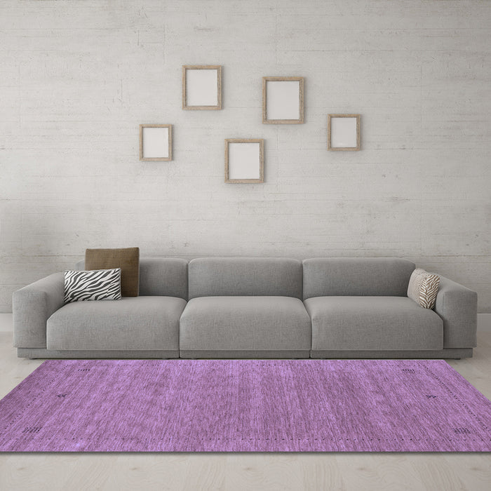 Machine Washable Abstract Blue Contemporary Rug in a Living Room, wshcon2649blu