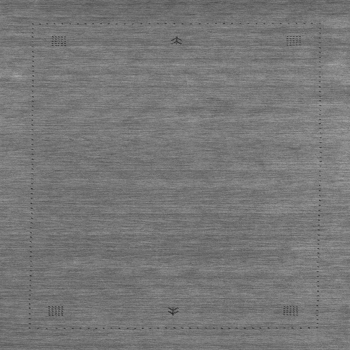 Serging Thickness of Abstract Gray Contemporary Rug, con2649gry
