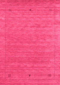 Abstract Pink Contemporary Rug, con2649pnk