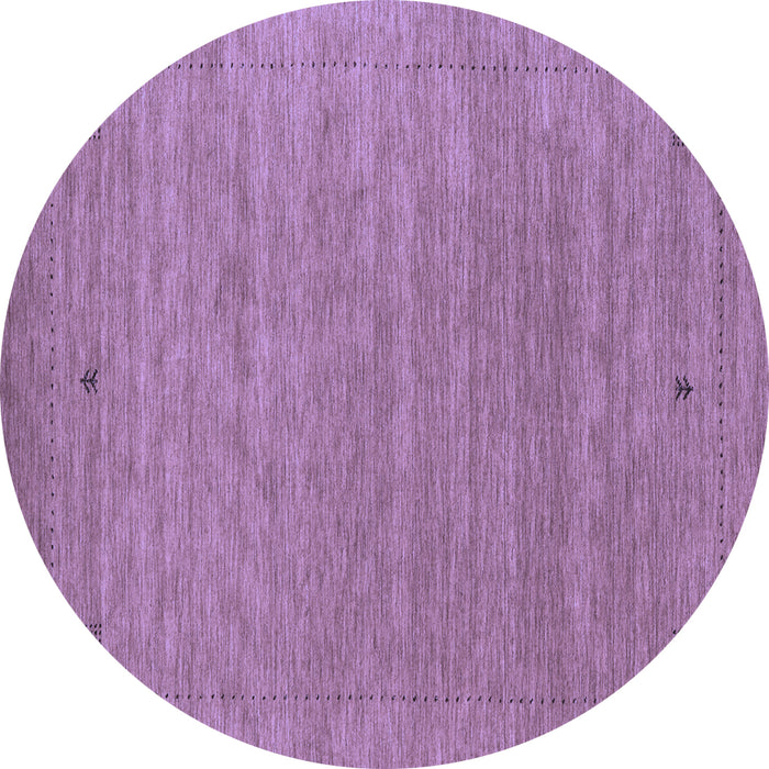Round Machine Washable Abstract Blue Contemporary Rug, wshcon2649blu