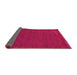 Sideview of Abstract Pink Contemporary Rug, con264pnk