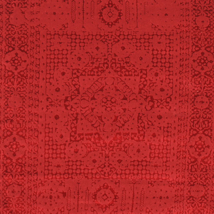 Abstract Orange Contemporary Rug, con264org