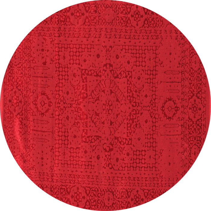 Abstract Red Contemporary Rug, con264red