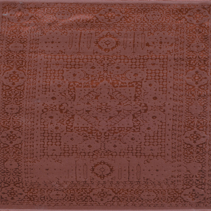 Square Machine Washable Abstract Light Blue Contemporary Rug, wshcon264lblu