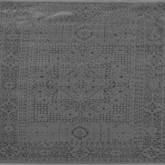 Serging Thickness of Abstract Gray Contemporary Rug, con264gry