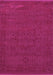 Machine Washable Abstract Purple Contemporary Area Rugs, wshcon264pur