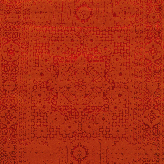 Machine Washable Abstract Yellow Contemporary Rug, wshcon264yw