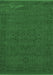 Abstract Emerald Green Contemporary Rug, con264emgrn