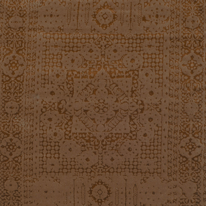 Abstract Turquoise Contemporary Rug, con264turq