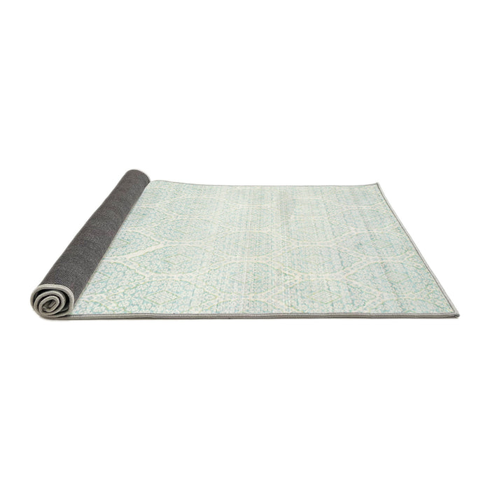 Thickness of Contemporary Light Gray Modern Rug, con265