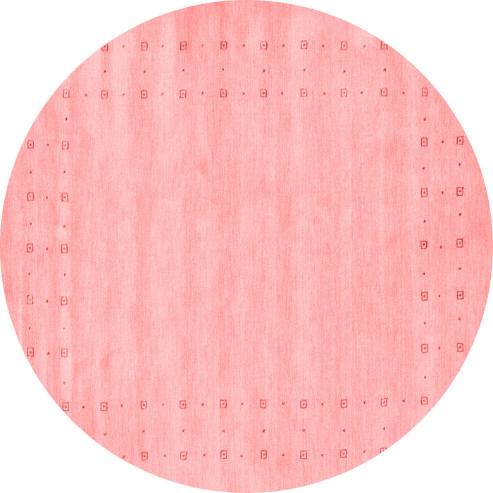 Solid Red Modern Rug, con2650red