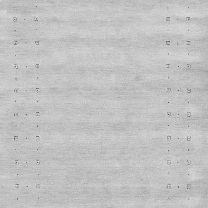 Serging Thickness of Machine Washable Solid Gray Modern Rug, wshcon2650gry