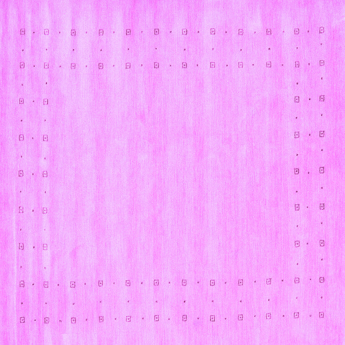 Square Solid Purple Modern Rug, con2650pur
