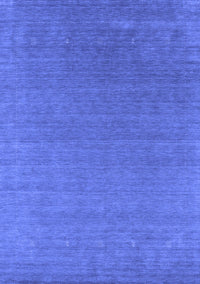 Abstract Blue Contemporary Rug, con2651blu