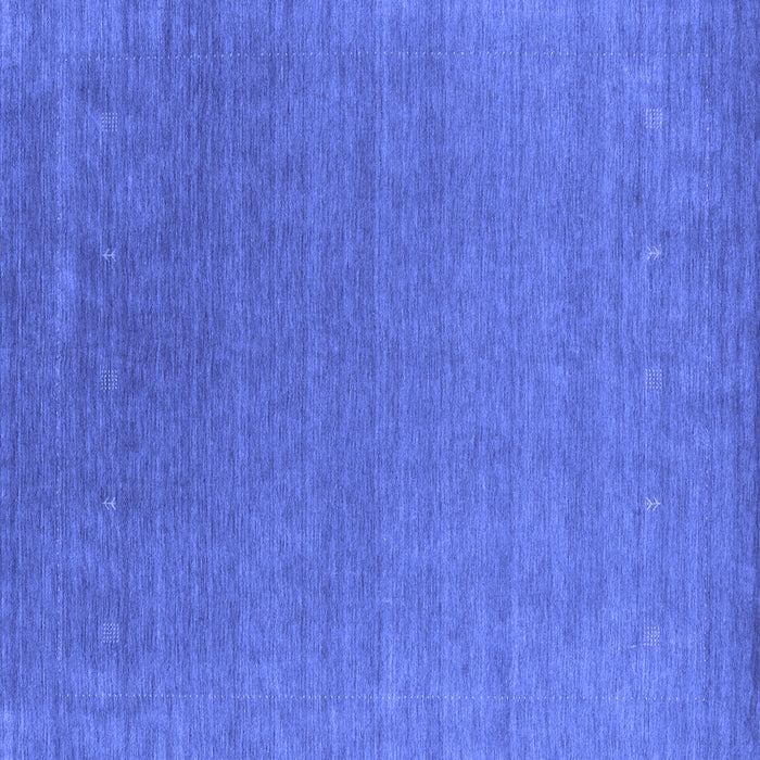Square Machine Washable Abstract Blue Contemporary Rug, wshcon2651blu