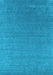 Machine Washable Abstract Light Blue Contemporary Rug, wshcon2651lblu