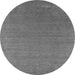 Square Abstract Gray Contemporary Rug, con2651gry