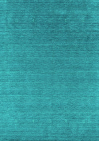 Abstract Turquoise Contemporary Rug, con2651turq