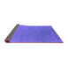 Sideview of Abstract Purple Contemporary Rug, con2651pur