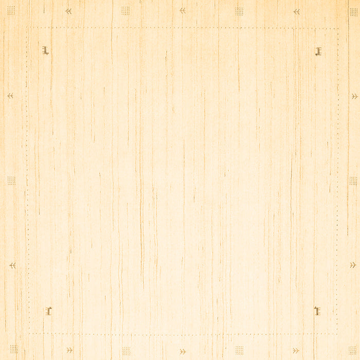 Square Solid Brown Modern Rug, con2652brn