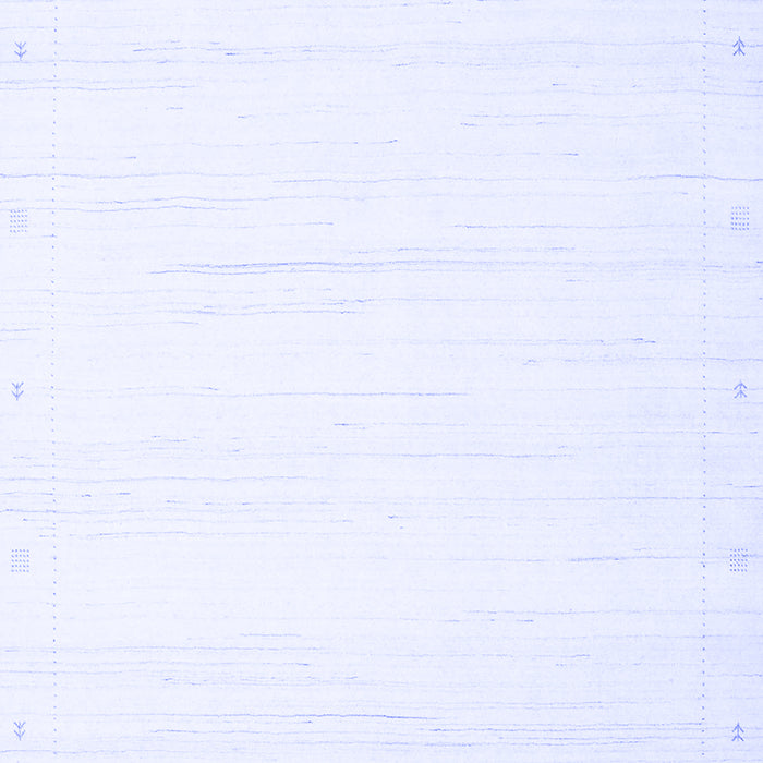 Machine Washable Solid Blue Modern Rug, wshcon2652blu