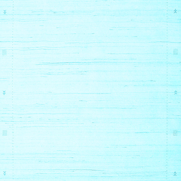 Machine Washable Solid Light Blue Modern Rug, wshcon2652lblu