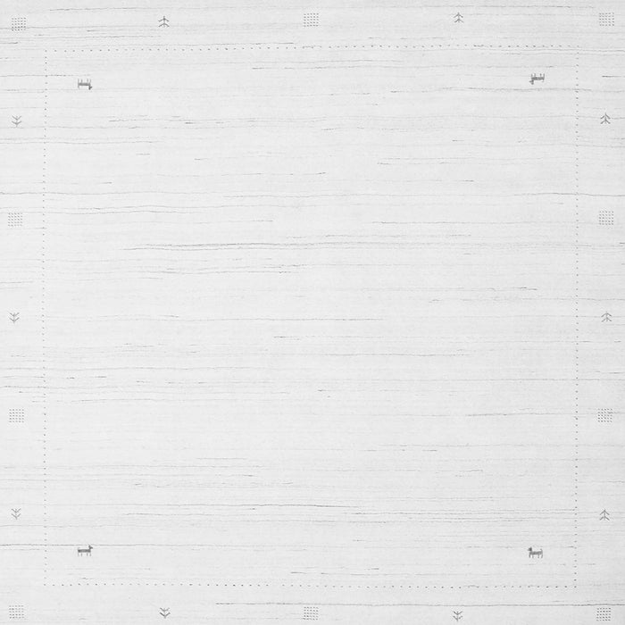 Round Machine Washable Solid Gray Modern Rug, wshcon2652gry