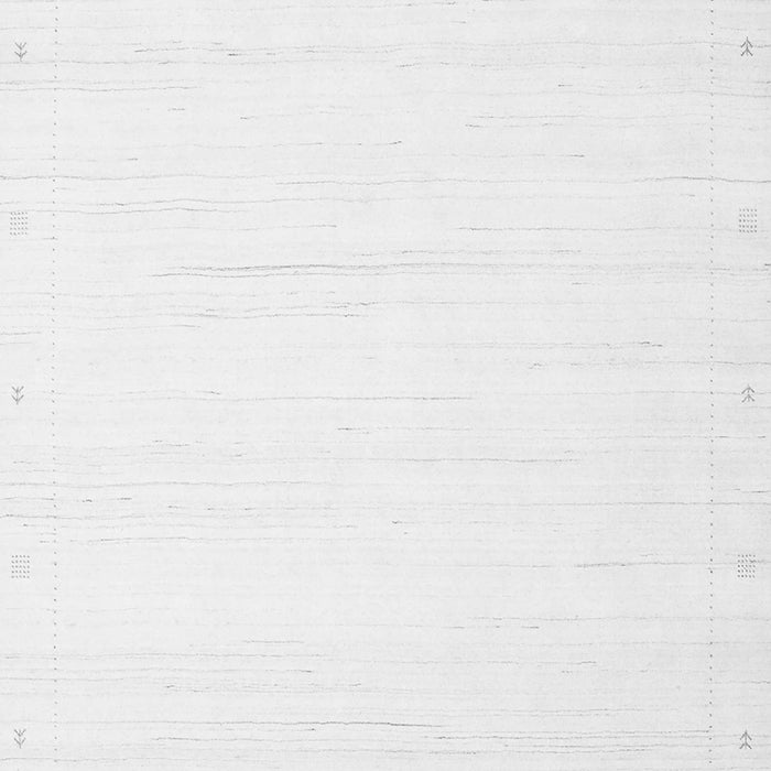 Serging Thickness of Machine Washable Solid Gray Modern Rug, wshcon2652gry