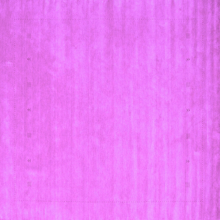 Square Machine Washable Abstract Purple Contemporary Area Rugs, wshcon2653pur