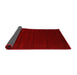 Thickness of Contemporary Red Modern Rug, con2654