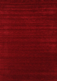 Abstract Red Contemporary Rug, con2654red