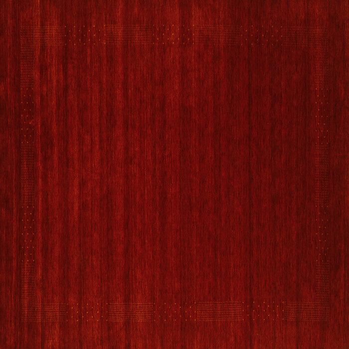 Square Abstract Yellow Contemporary Rug, con2654yw