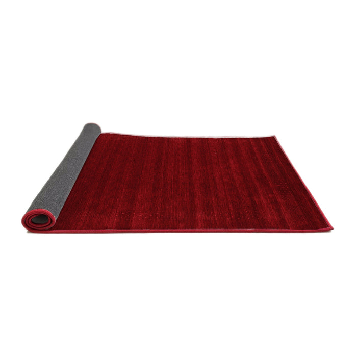 Abstract Red Contemporary Area Rugs