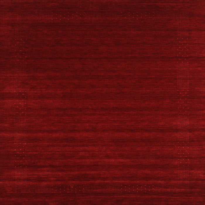 Serging Thickness of Abstract Orange Contemporary Rug, con2654org