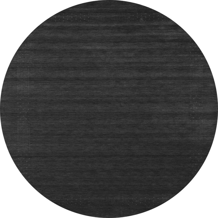Square Abstract Gray Contemporary Rug, con2654gry