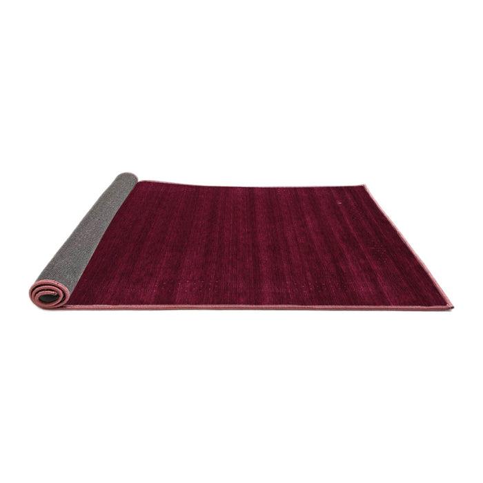 Sideview of Abstract Purple Contemporary Rug, con2654pur