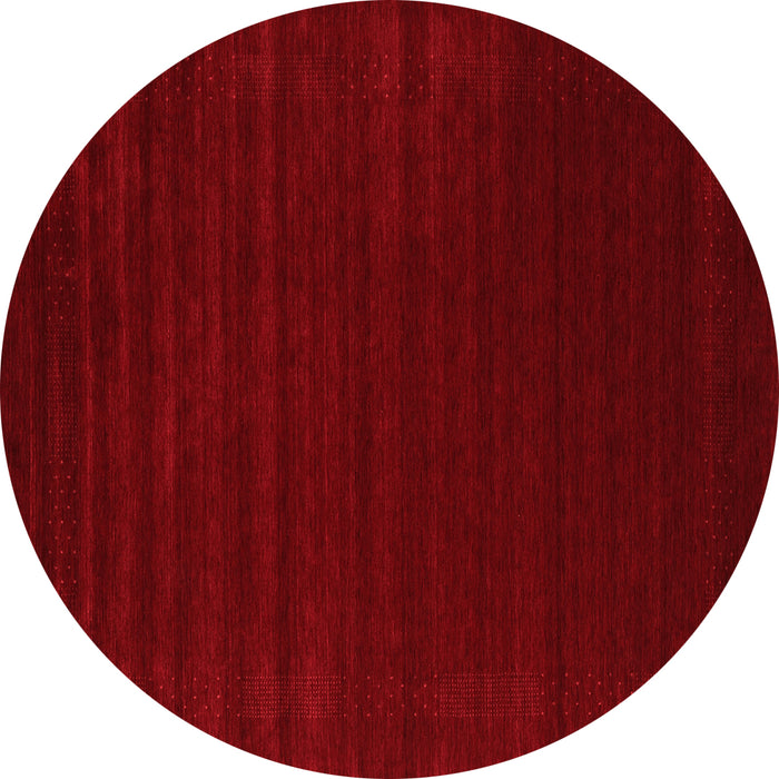 Abstract Red Contemporary Rug, con2654red