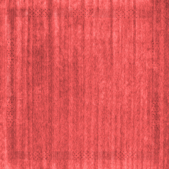 Machine Washable Abstract Red Contemporary Rug, wshcon2655red