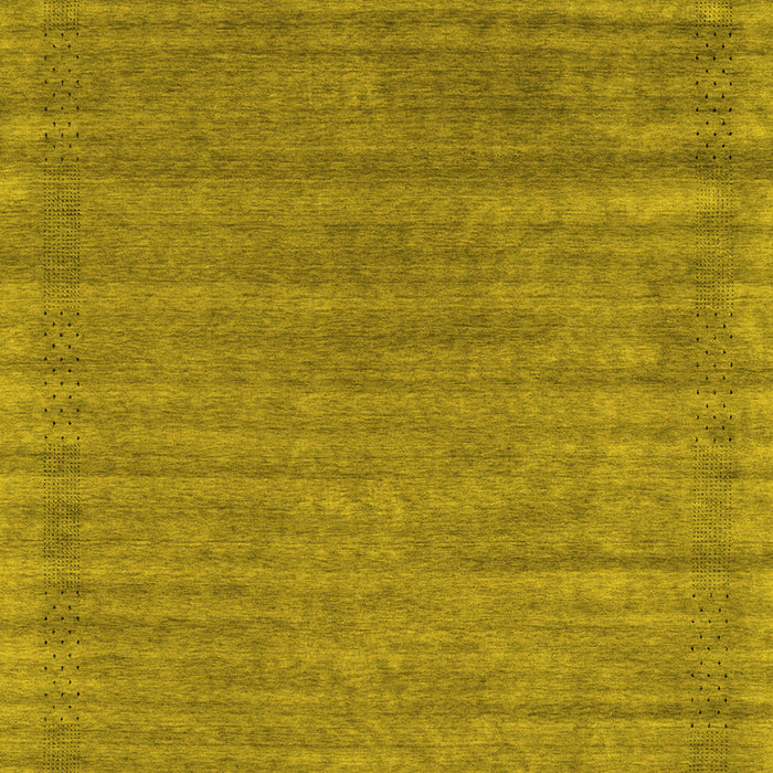 Abstract Yellow Contemporary Rug, con2655yw