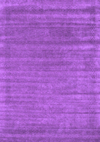 Abstract Purple Contemporary Rug, con2655pur